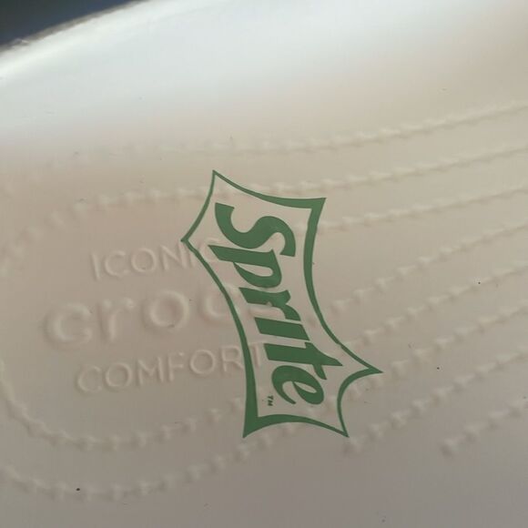 NWT sprite x crocs all terrain clogs unisex men’s size 10 women’s size 12 - Picture 9 of 14